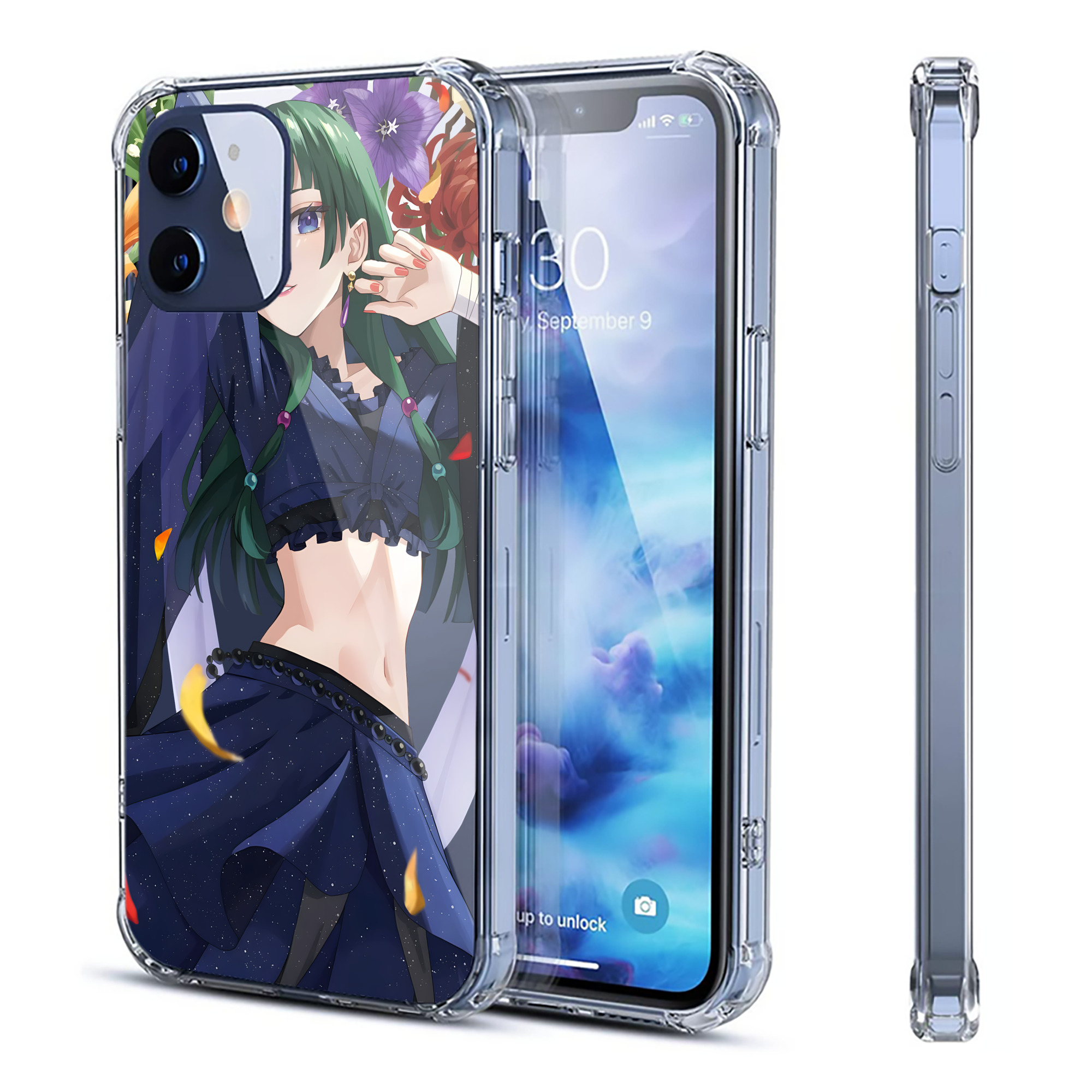 （画像用） 薬屋のひとりごと The Apothecary Diaries 【iPhone 12シリーズ対応】透明スマホケース（クリアソフトケース）
